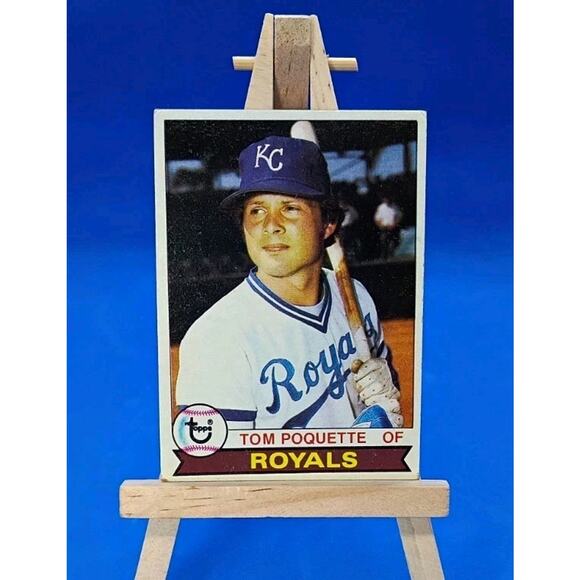 1979 Topps - Tom Poquette #476  Kansas City Royals - Picture 1 of 4